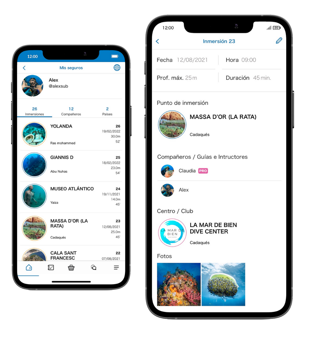 DiveApp App de Buceo
