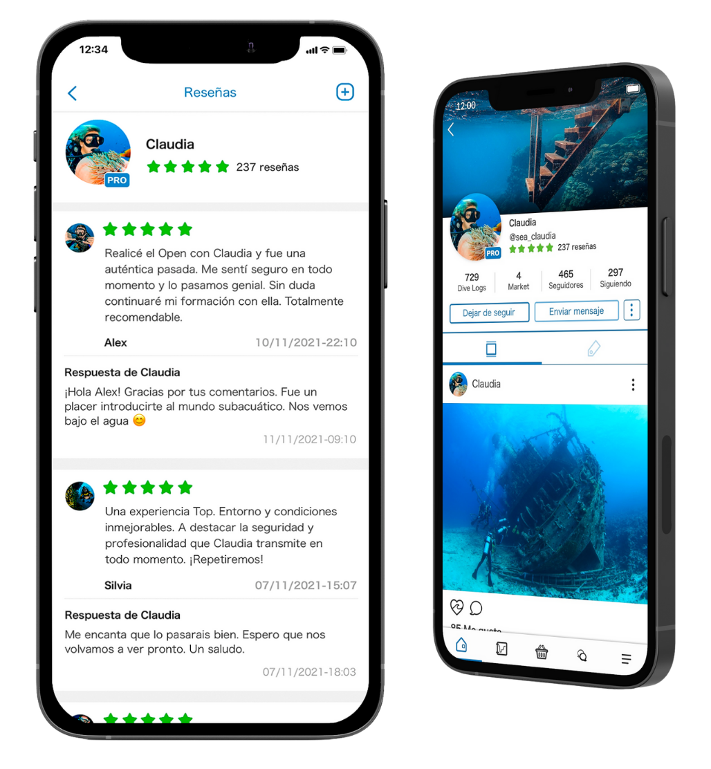 DiveApp App de Buceo